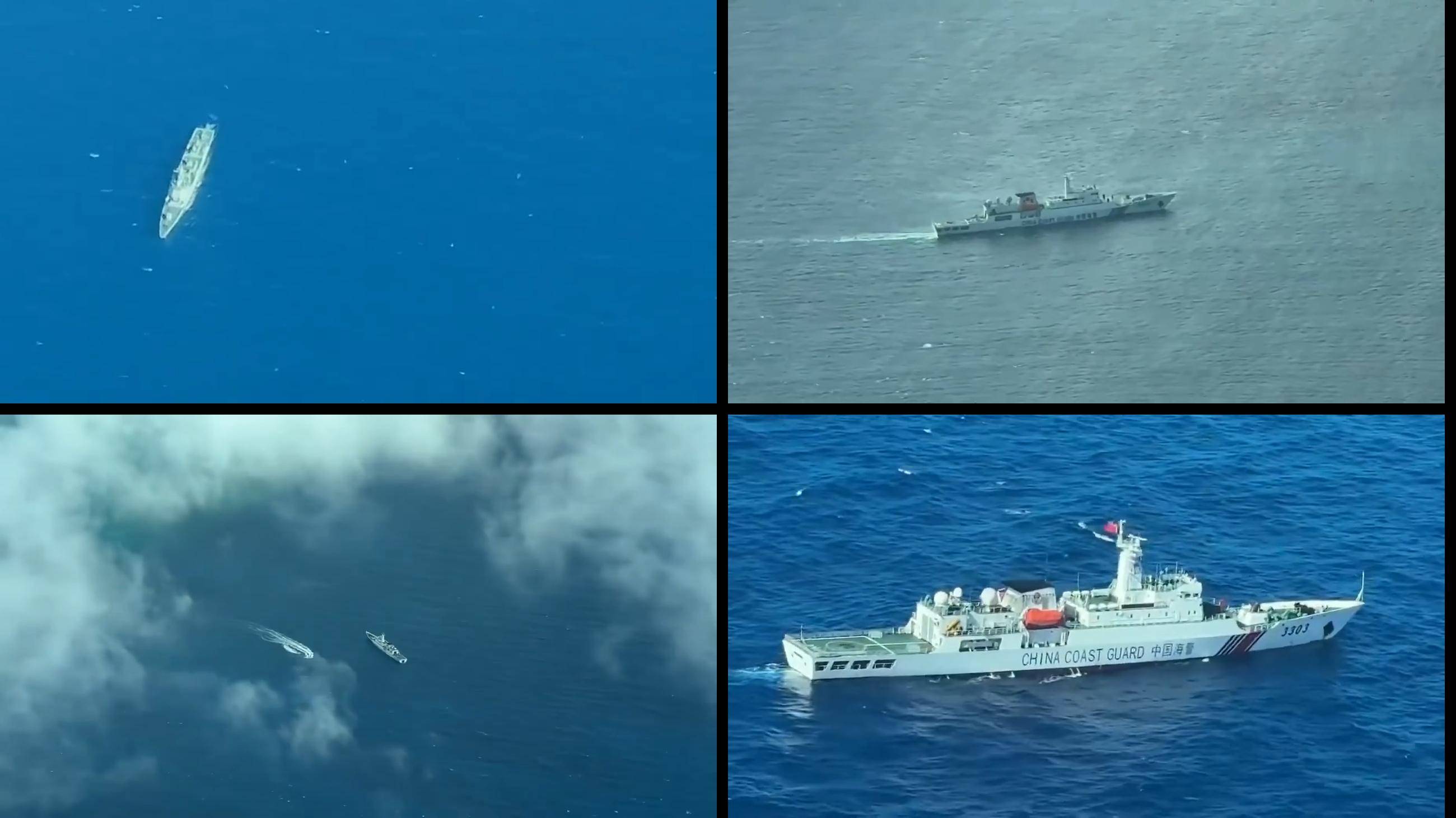 伊朗足球_突发！菲律宾女记者拍摄到伊朗足球，中国庞大舰队现身黄岩岛，与美舰对峙