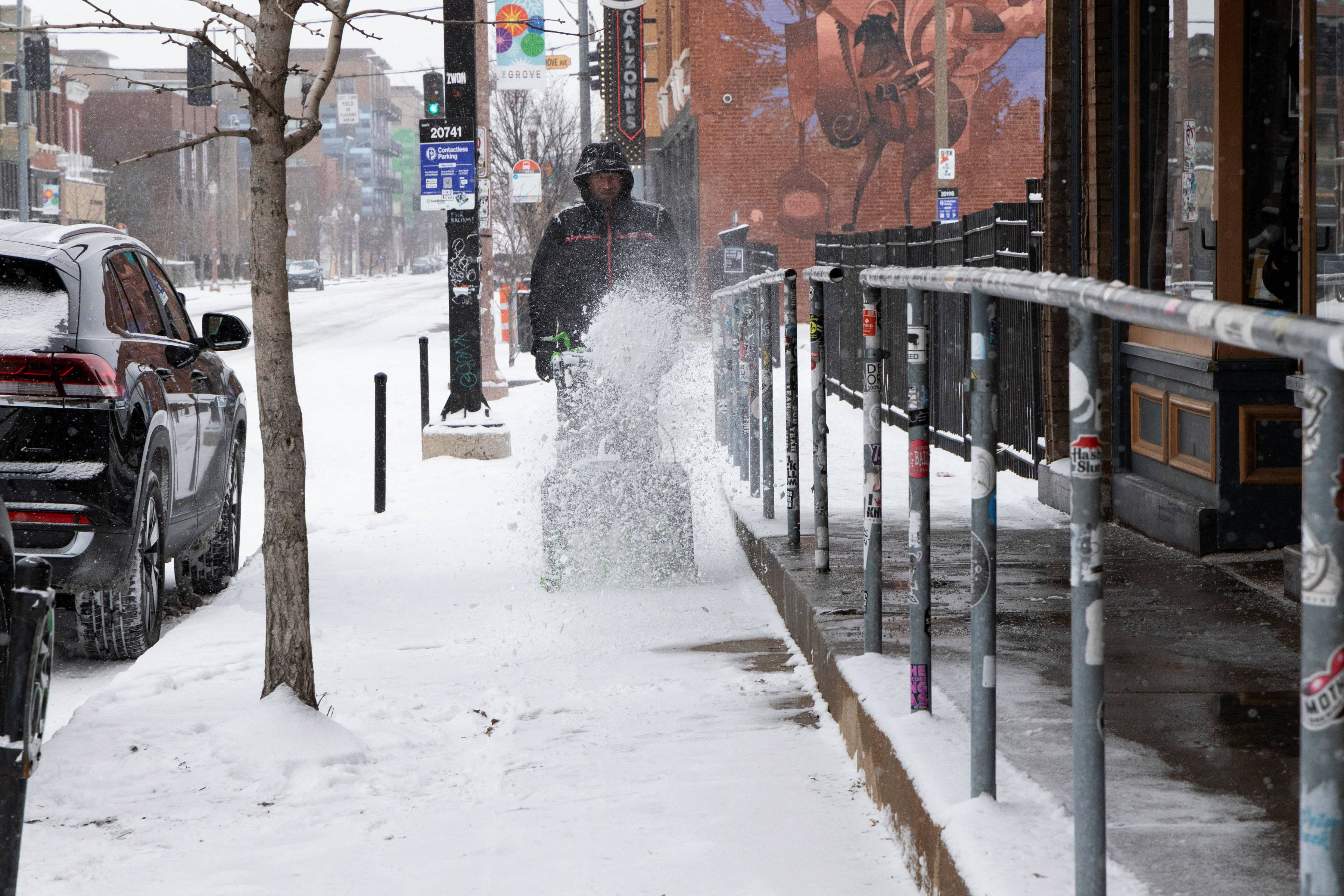 皇冠信用网在线申请_（外代一线）冬季风暴来袭 美国22个州进入紧急状态