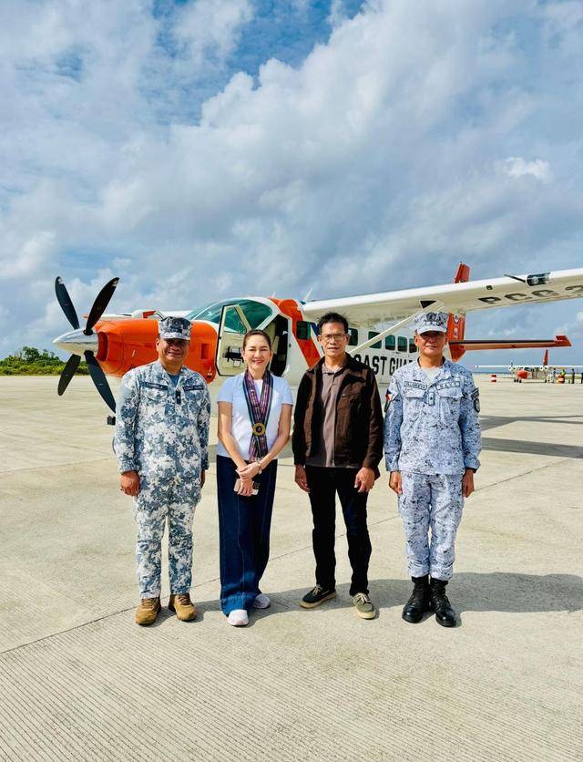 皇冠足球比分_菲律宾女议员硬闯中业岛皇冠足球比分，低空飞越敏感空域，结果下一刻表情就严肃了